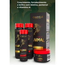Kit Capilar Força Animal Charmelle